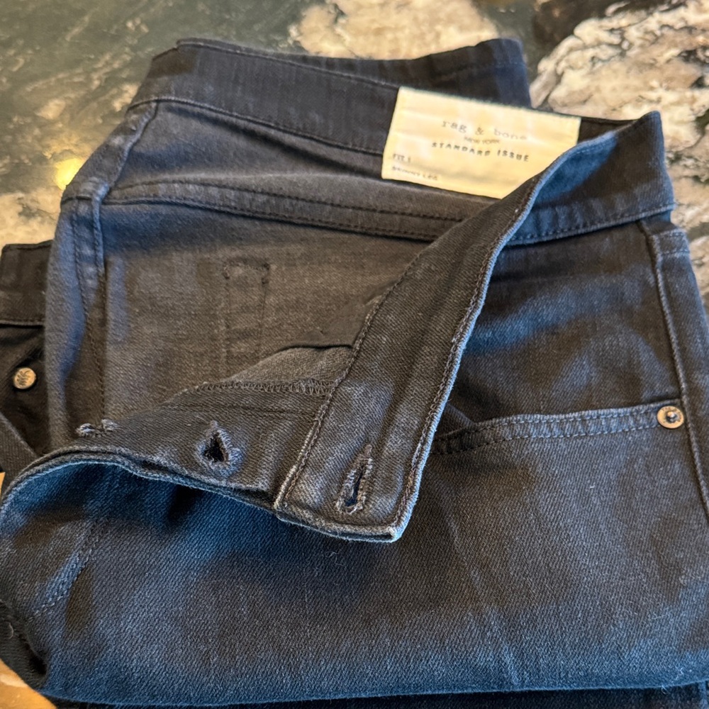 Rag and Bone Men's Black Jeans